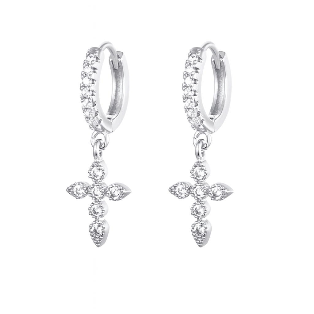 Silver Minnie cross Huggies