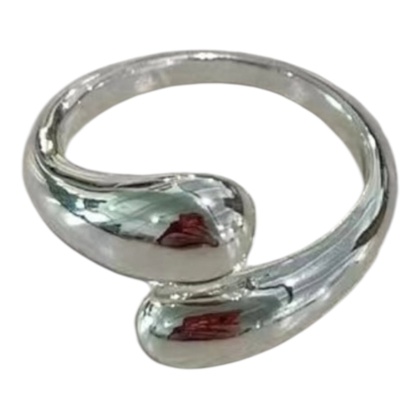 The silver hug me ring