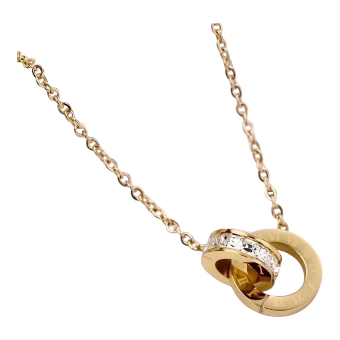 Gold Roman necklace