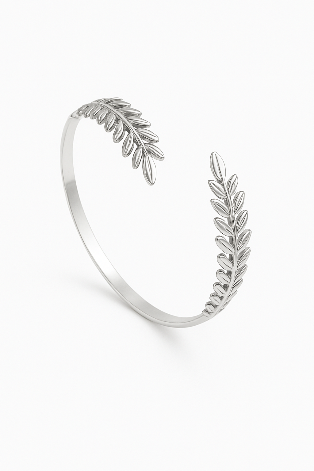 The silver leaf cuff