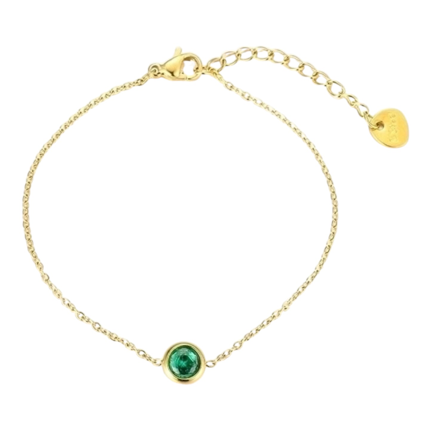 The green stone bracelet