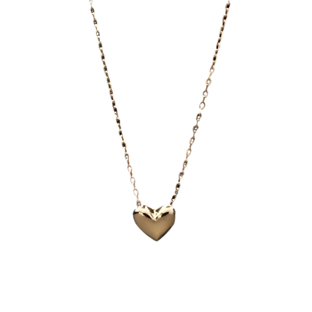 Mini silver heart necklace