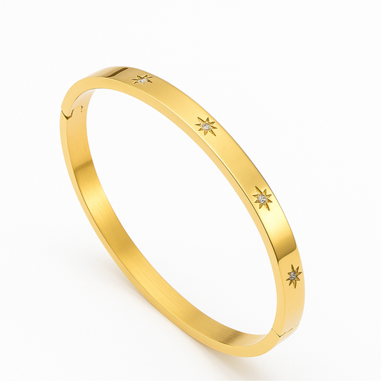 The gold star bangle