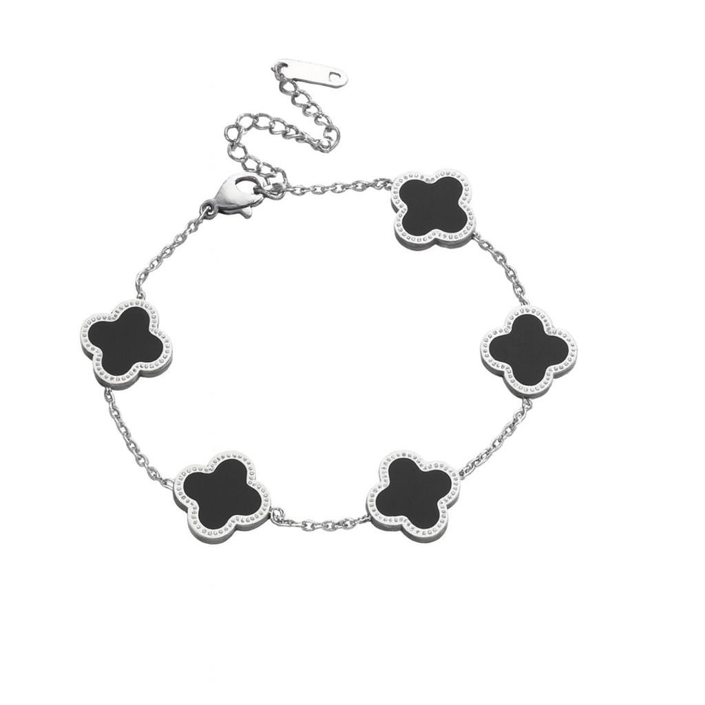 Black clover bracelet