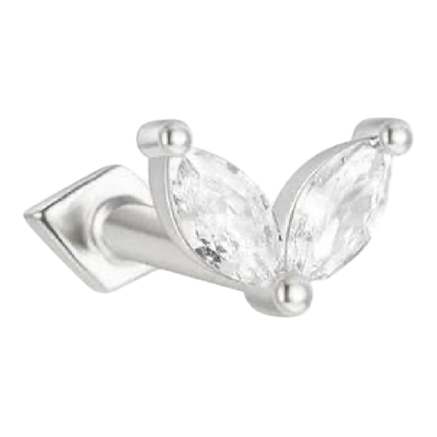 The butterfly stud