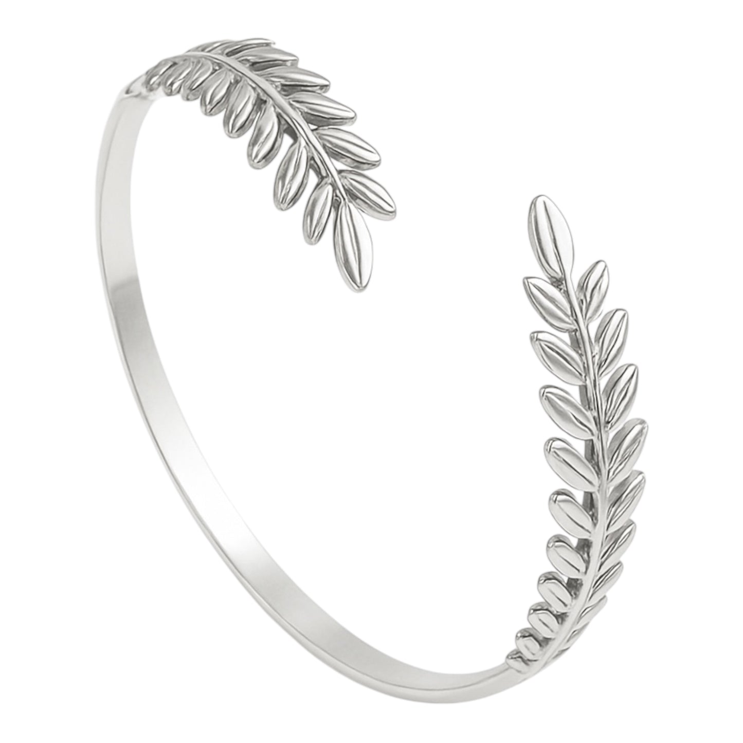 The silver leaf cuff